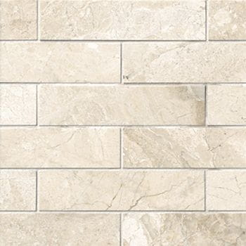 Cegiełka marmurowa Coffee White (Queen Beige) 10x30 cm