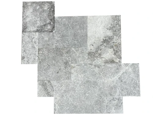 Zestaw płytek Tundra Grey w układzie rzymskim