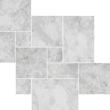 Komplet rzymski marmur Carrara Royal satyna.