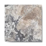 Kwadratowa płyta trawertyn Silver Latte Greige 61x61