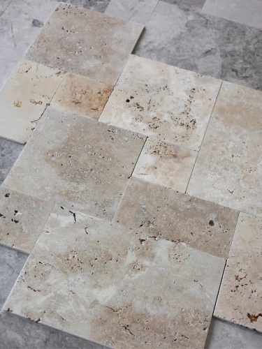 Układ rzymski z trawertynu Blend Mix 12 mm – komplet rzymski.