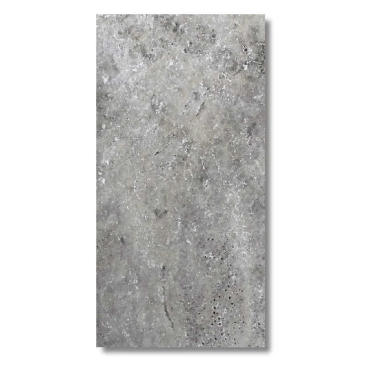 Płytka trawertynowa Silver Premium 61x40,6 szlifowana