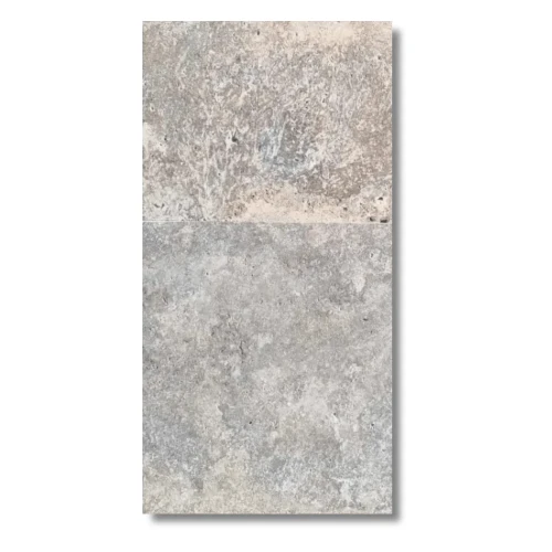 Płytka trawertynowa Silver Latte Greige 40,6x61 cm