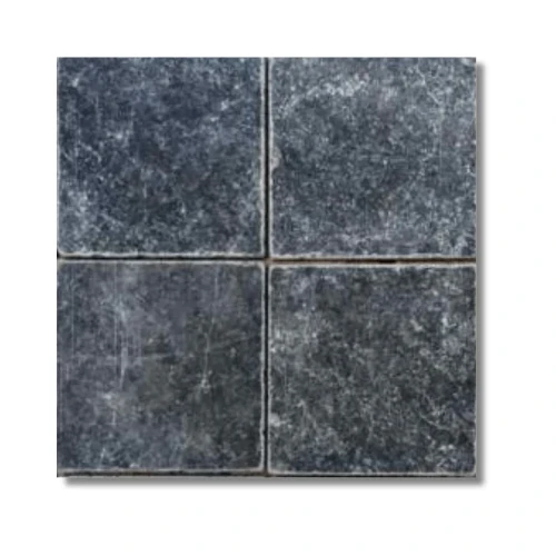 Kostka marmurowa Blue Stone 10x10 cm bębnowana