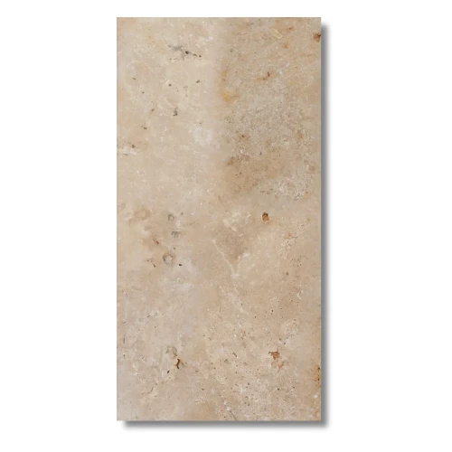 Płytki trawertynowe Blend Mix cegiełka 10x30,5 cm bębnowana.